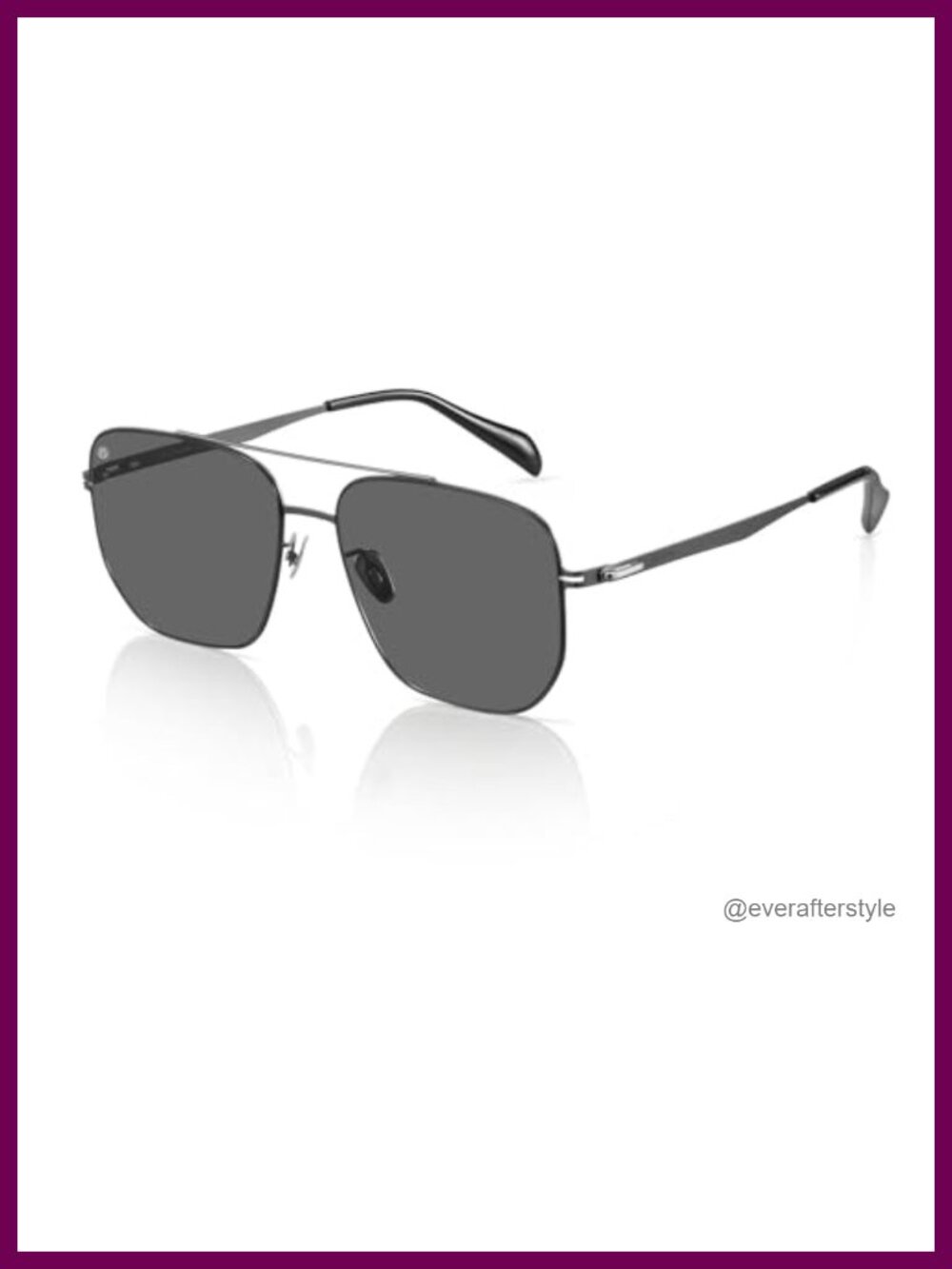 Classic Retro Aviator Sunglasses Metal Frame UV400 Protection Unisex